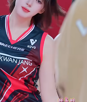 눈빛+표정 장인 XOXZ 퍼포먼스 치어리더 하지원