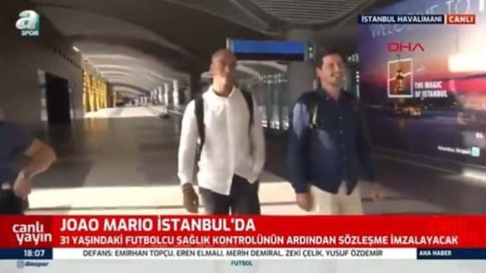 주앙 마리우, 베식타스 이적 합의